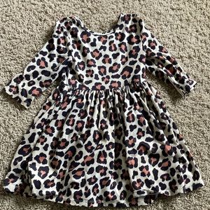 4T Mila & Rose Leopard Cheetah Print Girls Twirl Dress